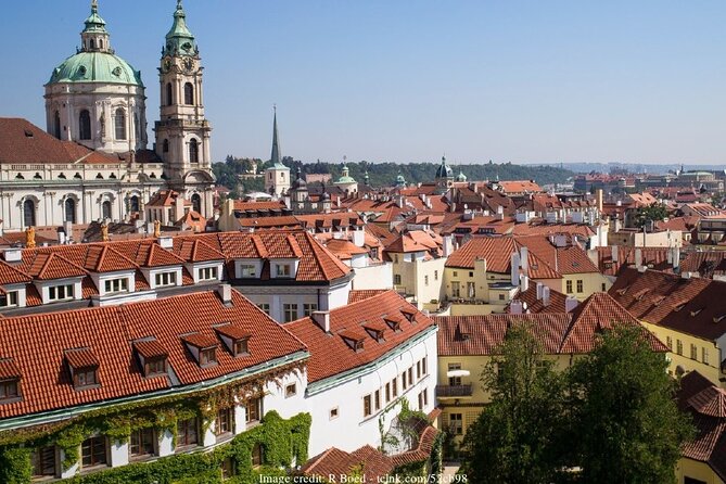 Explore the Historic Prague Castle: Private Half-Day Walking Tour - St. Vitus Cathedral and the Czech crown