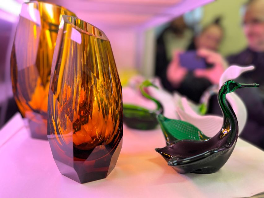 From Prague: Bohemian Glass Crystal Private Tour with Lunch - Jiří Pačinek’s studio, Glass Garden, and Crystal Temple