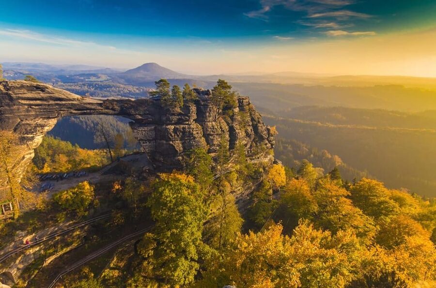 From Prague: Bohemian & Saxon Switzerland Iconic Day Trip - Pravčická Brána and the longer Czech-side walk