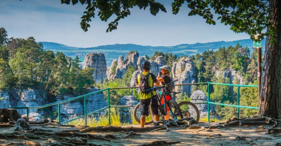 From Prague: E-Mountain Biking Trip to the Bohemian Paradise - Two more castles before the finish