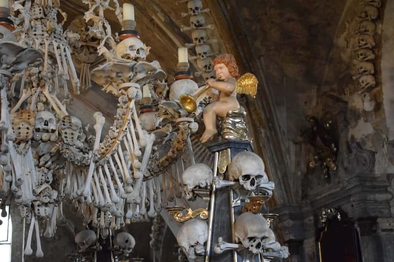 From Prague: Half-Day Coach Tour to Kutná Hora - Sedlec Ossuary: the unforgettable first stop