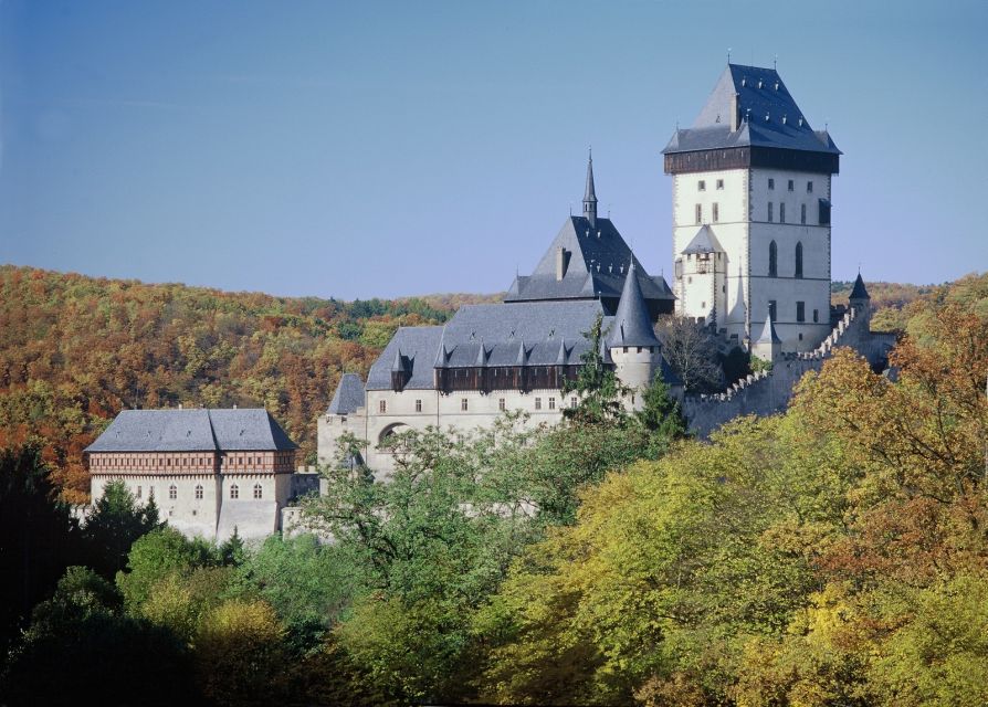 From Prague: Half-Day Karlstejn Castle Tour - The one-hour ride from Prague