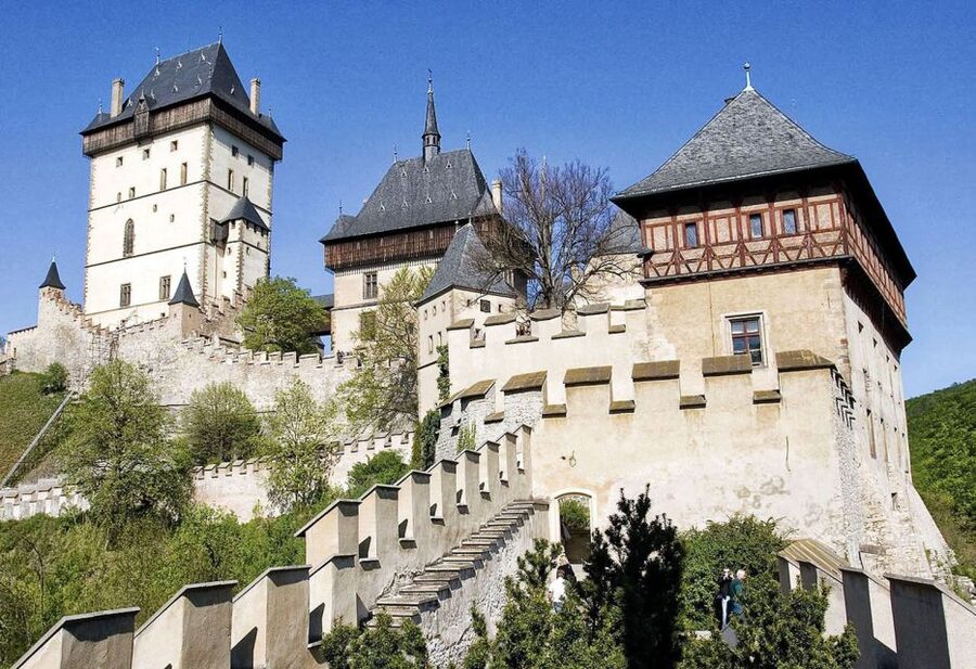 From Prague: Half-Day Karlstejn Castle Tour - Inside Karlstejn Castle with an English-speaking guide
