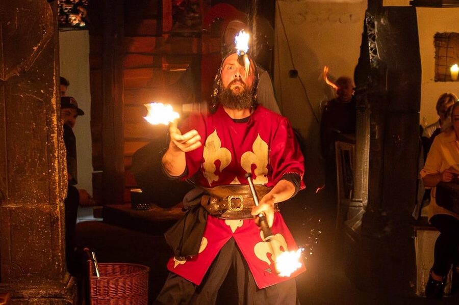 From Prague: Medieval Dinner, Show, Castle and Brewery - Who will enjoy this evening most