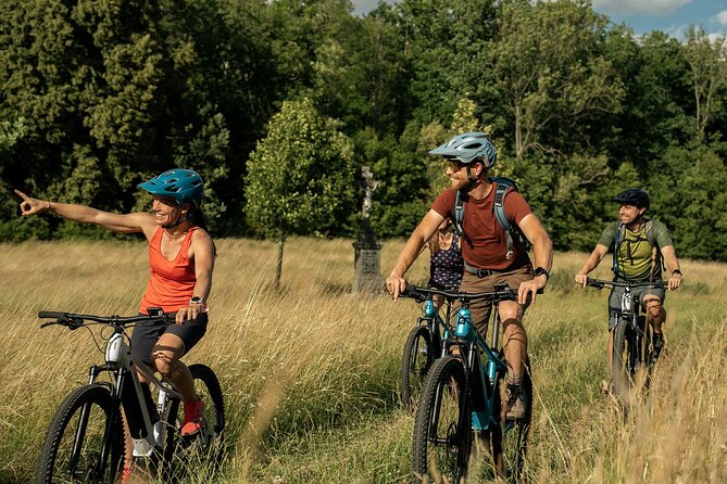 From Prague Mountain Biking Full Day Trip to The Karlstejn Castle - Key points about the Karlstejn ride