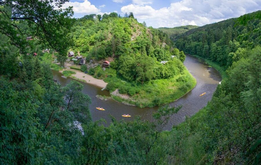 From Prague: Sazava River Canoe Day Trip for All Levels - Learning to paddle before the river gets lively