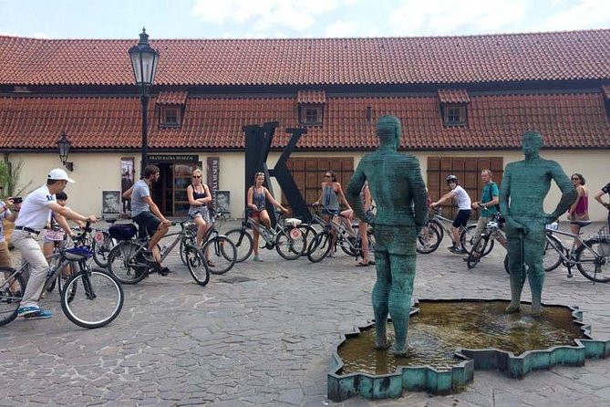 Full-Day All-in-One Bike Tour of Prague (private small group) - Estates Theatre and the cathedral tied to wartime history
