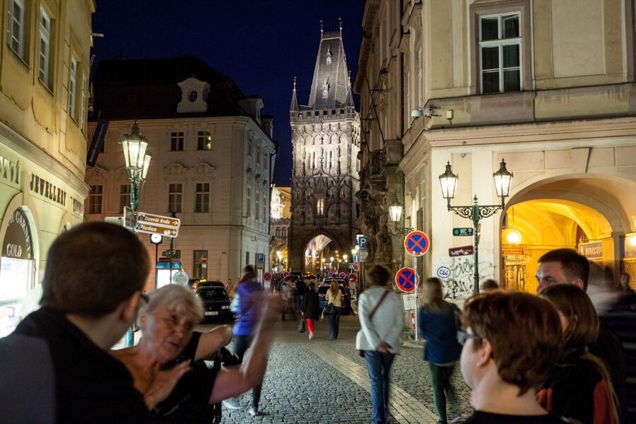 Ghost Walking Tour of Prague - Ungelt, Týn Church, and headless Laura