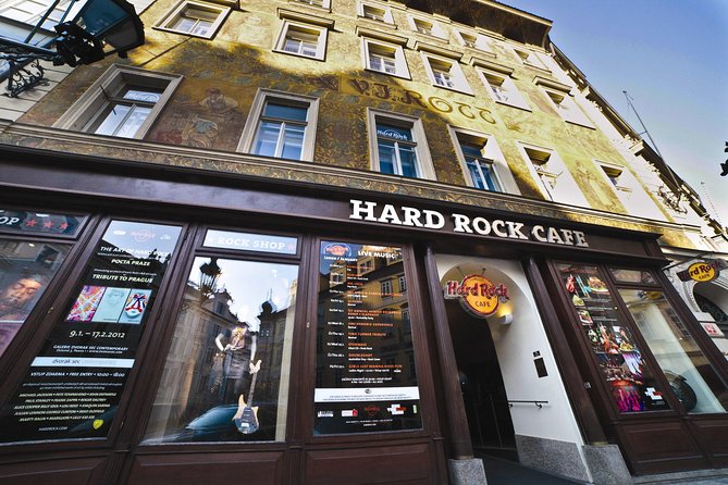 Hard Rock Cafe Prague with Set Lunch or Dinner - A grand entrance beside Old Town Square