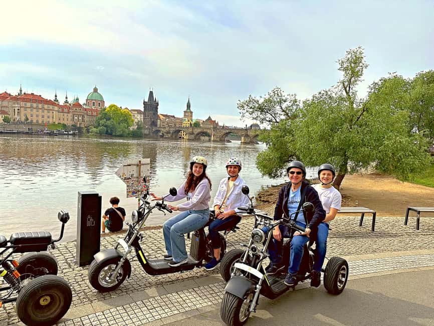 Heart of Prague tour on Tricycle electric scooter - How much value do you get for $62?