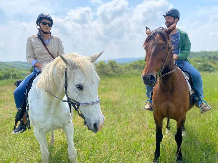 Horseback riding tour near Prague - Weather can change the whole plan