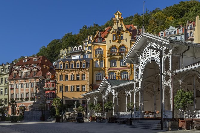 Karlovy Vary Full Day Tour from Prague - Getting your bearings at Infocentrum Lazenska
