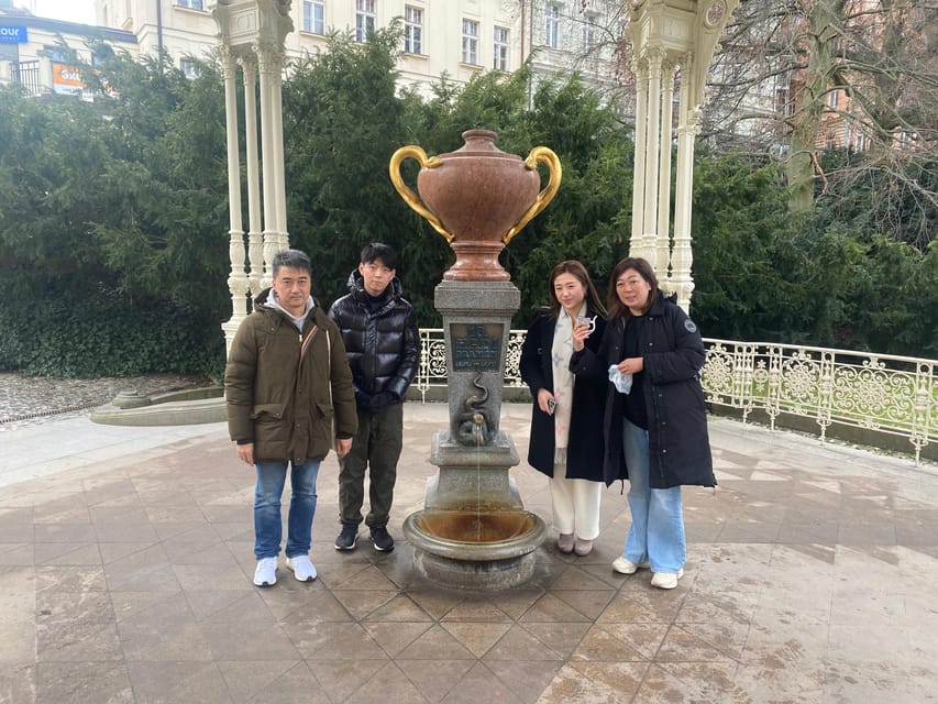 Karlovy Vary: Mineral Hot Springs Tasting and Walking Tour - Tasting the first mineral springs