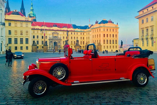 Kutná Hora Medieval Town in Vintage Cabrio car - St Barbara’s Cathedral and Kutná Hora’s silver wealth