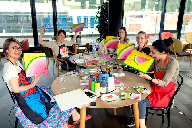 Learn to paint in Prague & sip some wine! - Czech Wine and the Social Side of the Workshop