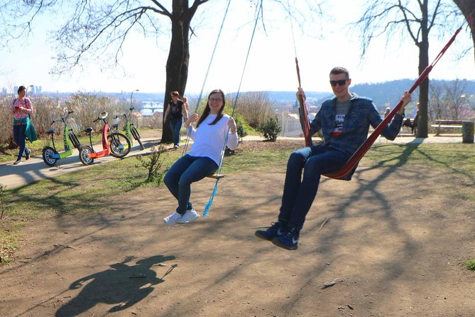 Live-Guided Half-Day Segway & E-Scooter tour - Letná Park and the Metronome
