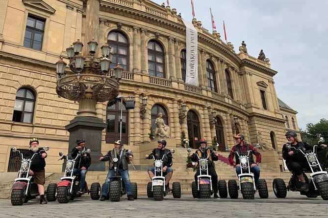 Live-Guided Tour - Trike-Harley Adventure of Prague - Petřín Hill and its viewpoints