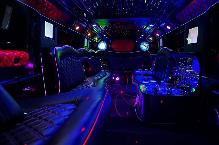 Long Hummer or Cadillac Limousine Party Ride - A one-hour limousine ride through Prague
