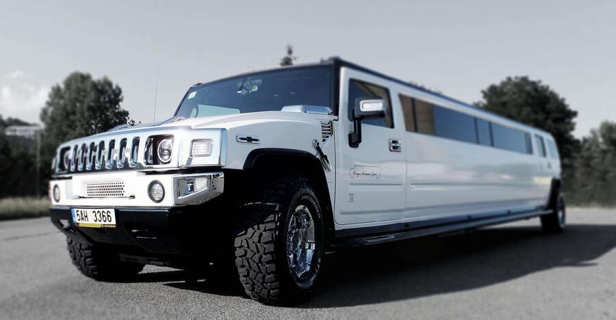 Long Hummer or Cadillac Limousine Party Ride - Pickup and drop-off in Prague