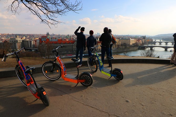 Medieval Prague - E-Bike / E-Scooter City Tour - Charles Bridge and the Kafka Museum area