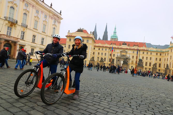 Medieval Prague - E-Bike / E-Scooter City Tour - Prague Castle from the best outside viewpoints