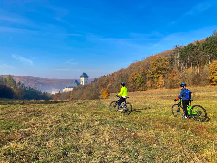 Mountain Biking Full Day Trip to The Karlstejn Castle - Two ways to finish the afternoon