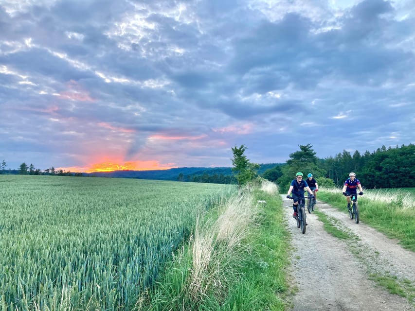 Mountain Biking Full Day Trip to The Karlstejn Castle - Choosing trails for your legs and confidence
