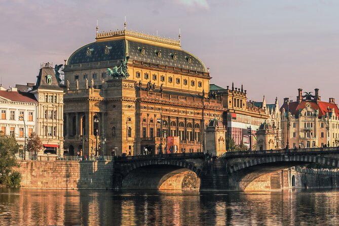 Mozart’s Trail in Prague with skip-the-line Museum of Music - Crossing Charles Bridge to St Nicholas