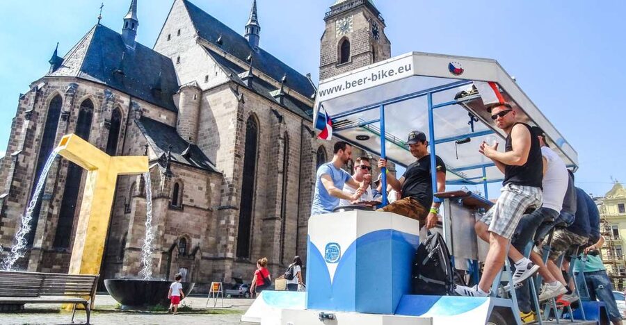 Pilsen: 1.5-Hour Beer Bike with Unlimited Beer - Key things to know before you book