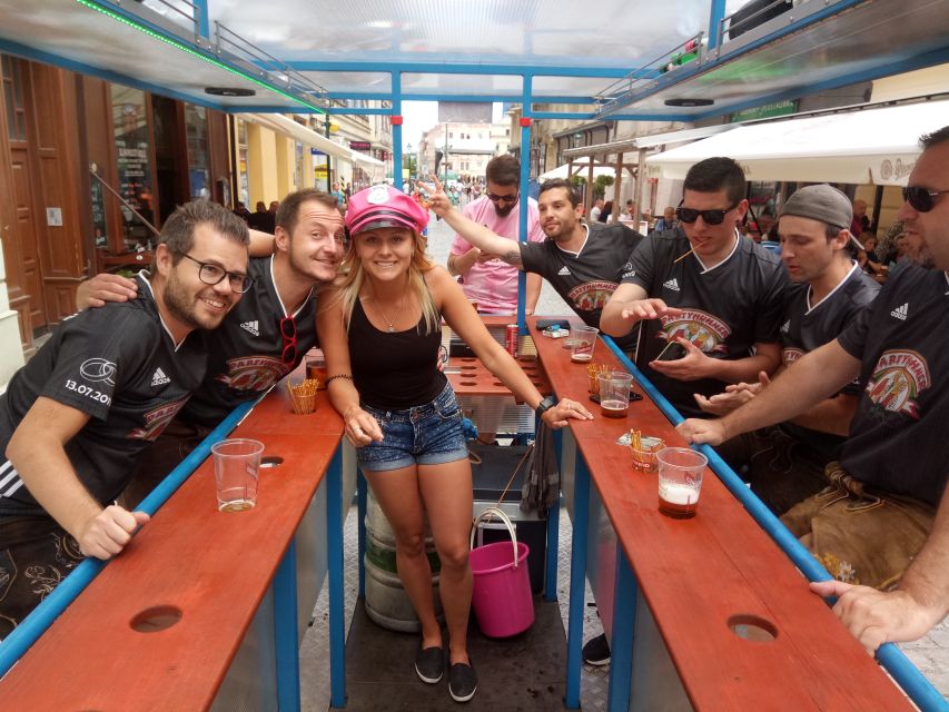 Pilsen: 1.5-Hour Beer Bike with Unlimited Beer - Who will enjoy this Pilsen beer bike