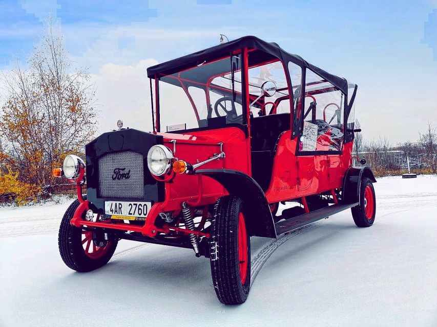 Prague: 1.5–Hour Vintage Car Tour - Key things to know before you book