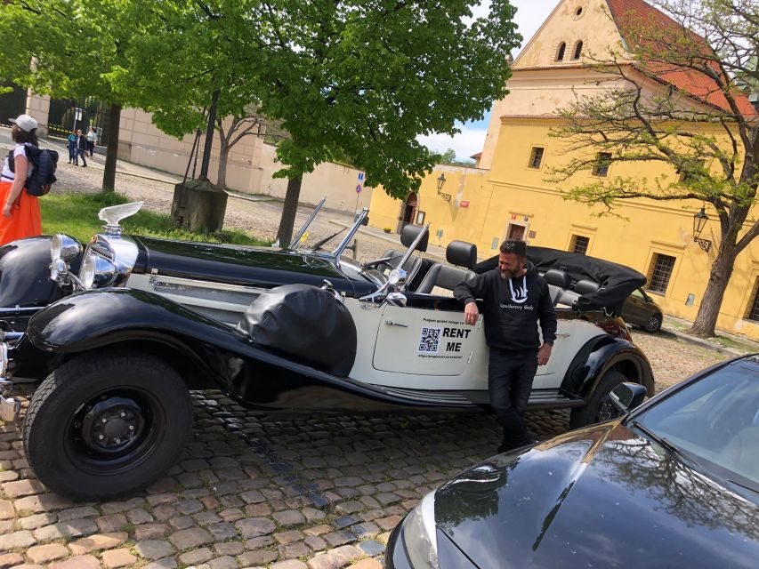 Prague: 1-Hour Private Tour in Vintage Car - Rudolfinum, Clementinum, and the city’s grand center