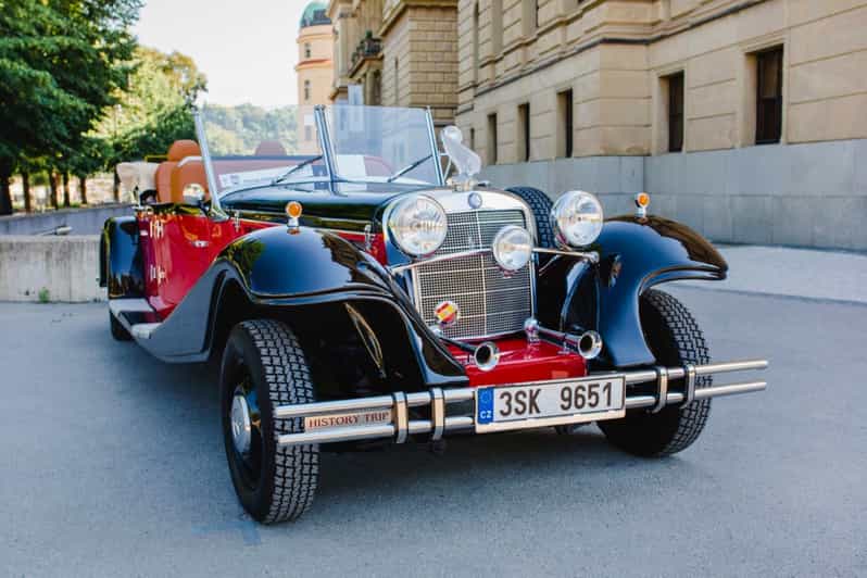 Prague: 120min Private Tour in Vintage Car, up to 6people! - Starting with Mozart at the Estates Theatre