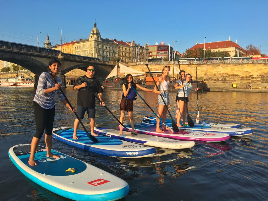 Prague: 2-Hour Paddle Boarding in the City Centre - Key points before you book