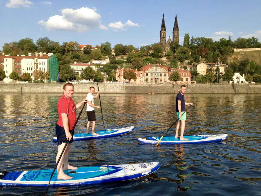 Prague: 2-Hour Paddle Boarding in the City Centre - Practical booking advice for a smoother day