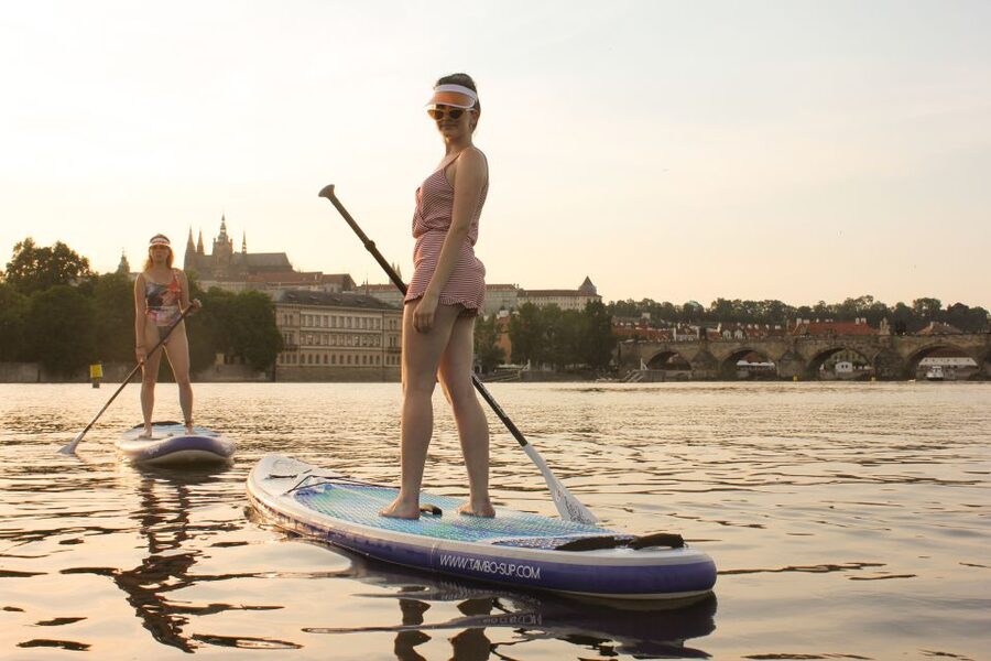 Prague: 2-Hour Paddle Boarding in the City Centre - On the Vltava: Prague from a wider angle
