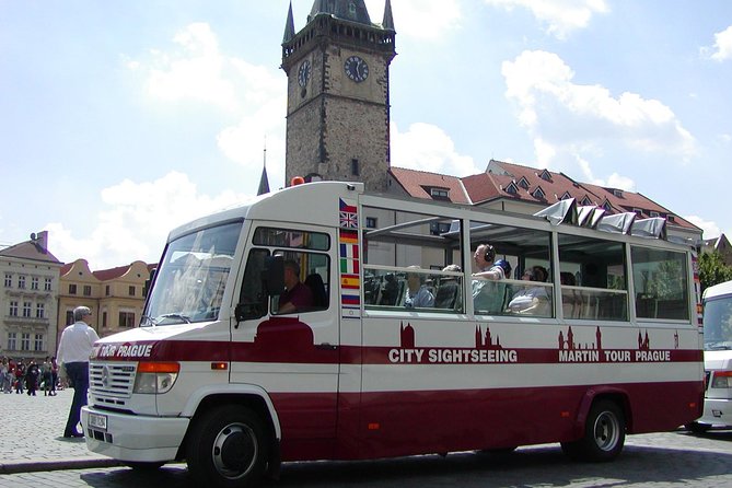 Prague 2-hour Panoramic Bus Tour - New Town landmarks from the bus window