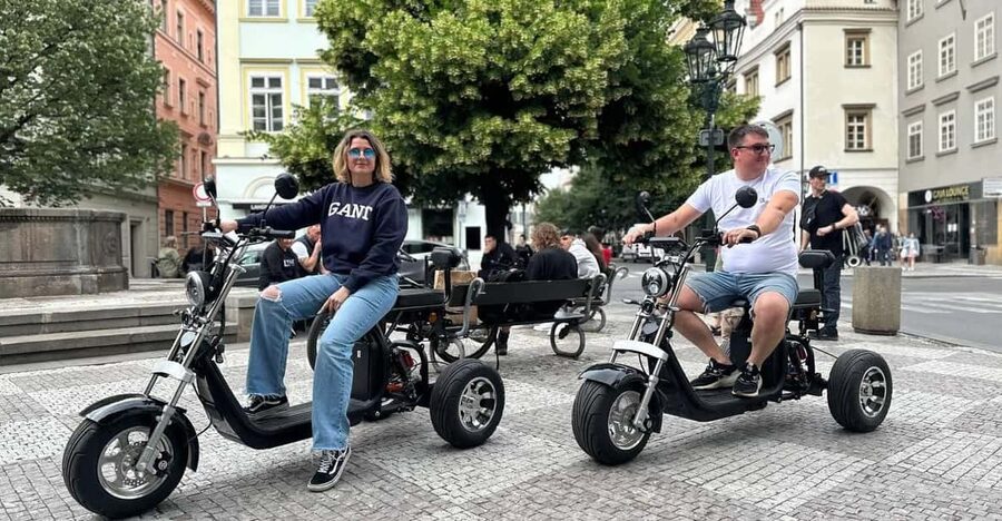Prague: 2 hours FUN TRIKE tour in Prague with guide - Key points to know before you book