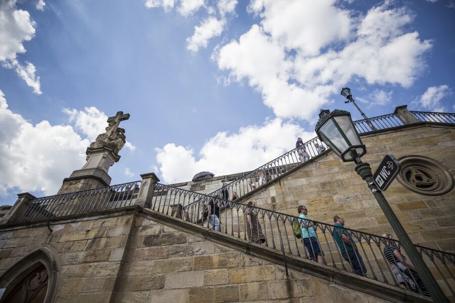 Prague: 3–Hour Castle Grounds Walking Tour and River Cruise - Finishing at the oldest vineyard above Prague