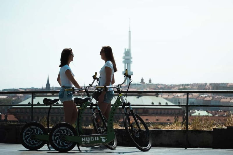 Prague: 3-Hour E-Scooter Tour in German - Prague Castle, Loreta, and Strahov Monastery
