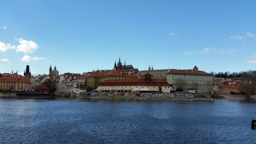 Prague: 3-hour Evening River Cruise with Dinner - Small group wording and the feel of the boat