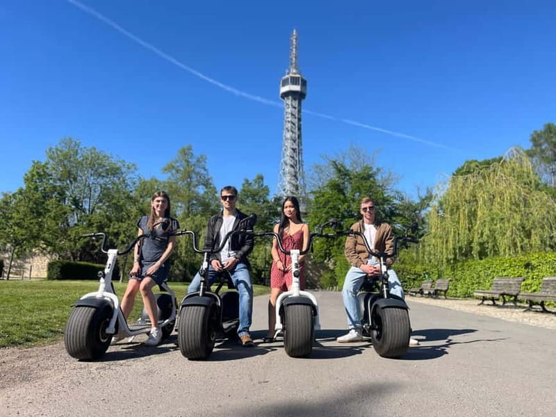 Prague: 3-Hour Fat Tire E-Scooter Tour - Prague Castle and Strahov Monastery