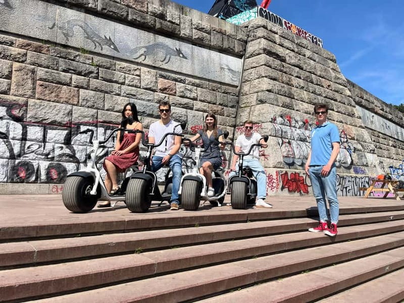 Prague: 3-Hour Fat Tire E-Scooter Tour - Starting at Hotel Grandior