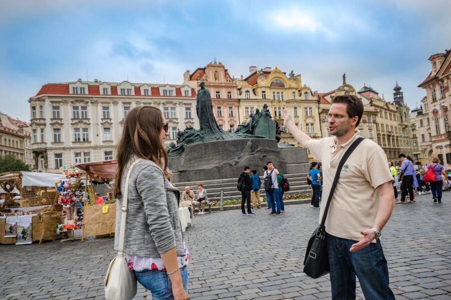 Prague: 3-Hour Walking Tour of Old Town & Prague Castle - The 15-minute tram ride to Prague Castle