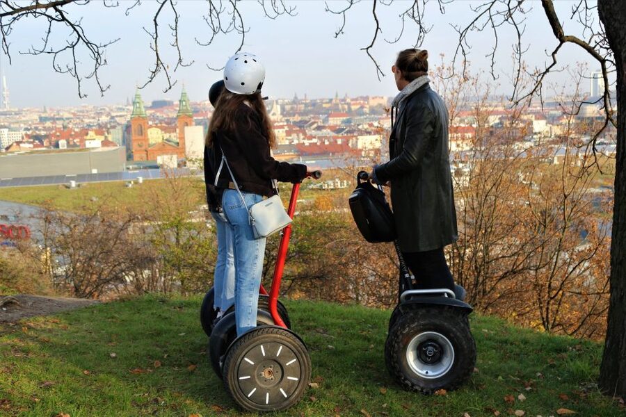 Prague: 4-Hour Segway and Scooter Tour with Lunch and Drinks - Key points at a glance
