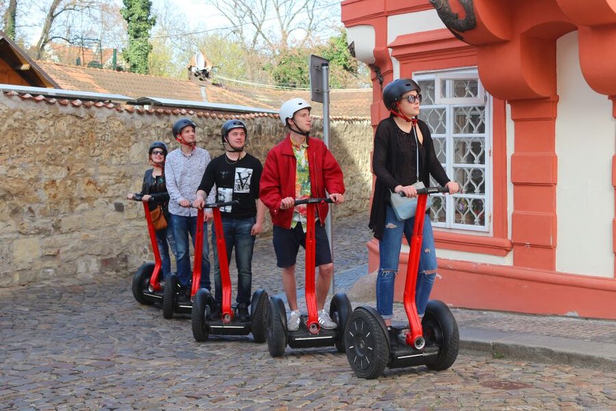 Prague: 4-Hour Segway and Scooter Tour with Lunch and Drinks - Lesser Town, Lennon Wall, and the river