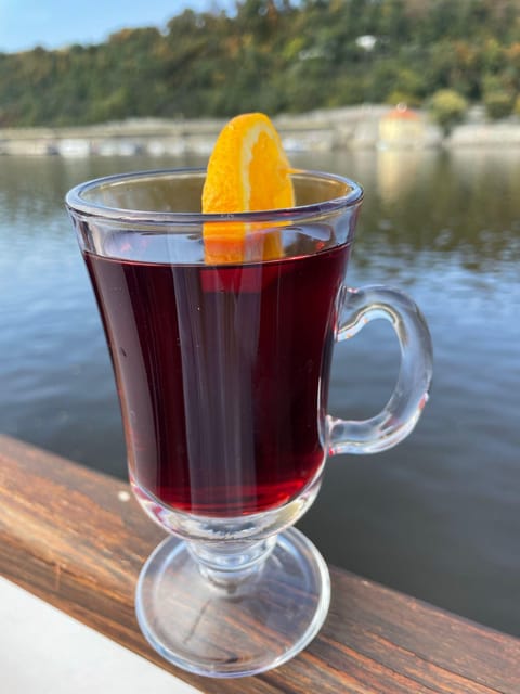 Prague: Advent Boat Cruise with Sweets and Hot Drinks - Aboard the historic Maria Croon