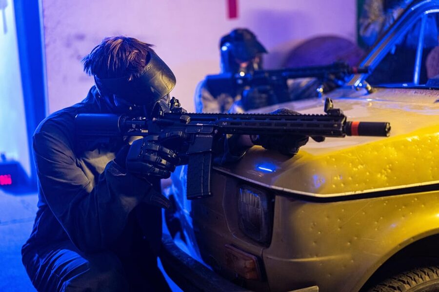 PRAGUE AIRSOFT SHOOTING GAMES - Drinks, group atmosphere, and the social side