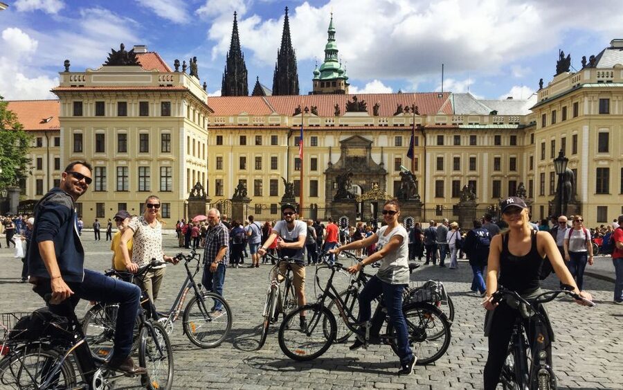 Prague "ALL-IN-ONE" City E-Bike Tour - Kampa, John Lennon Wall, and Charles Bridge