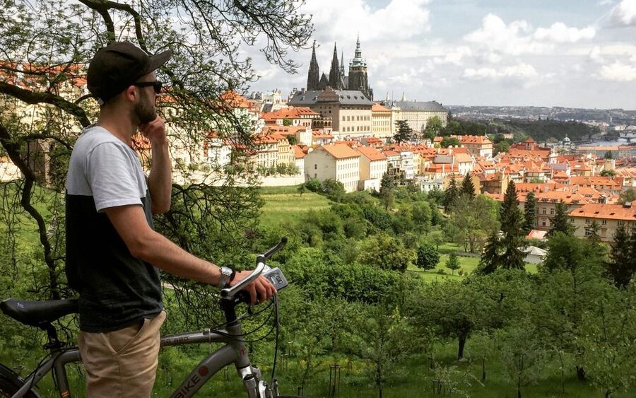 Prague "ALL-IN-ONE" City E-Bike Tour - Josefov and Old Town Square